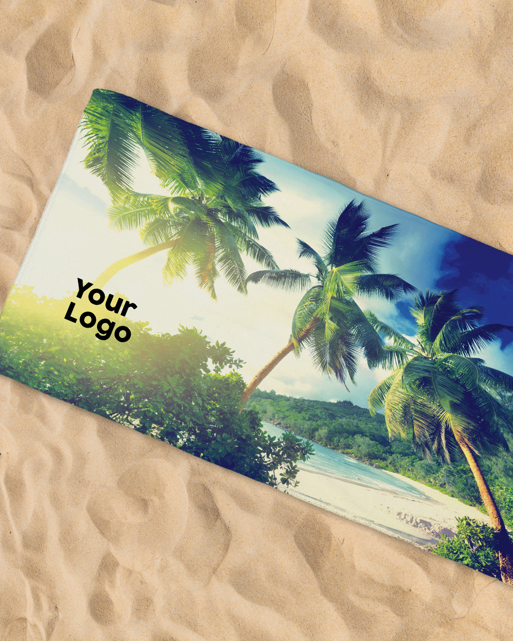 Palmtree Beach Towel Microfiber