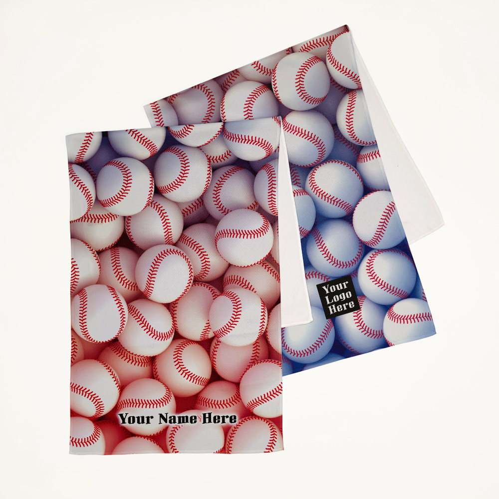 Baseball Cooling Towel -Both Side Print