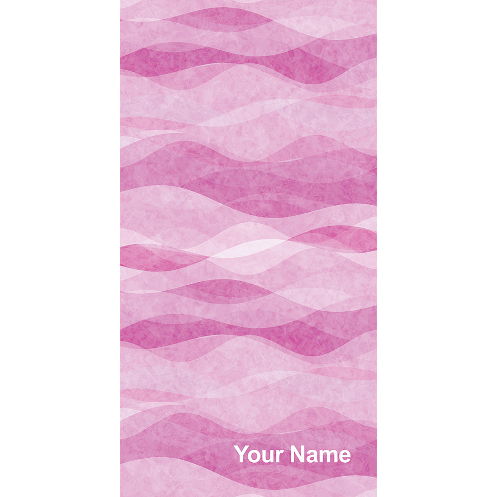 Wave Whisper Custom Beach Towel