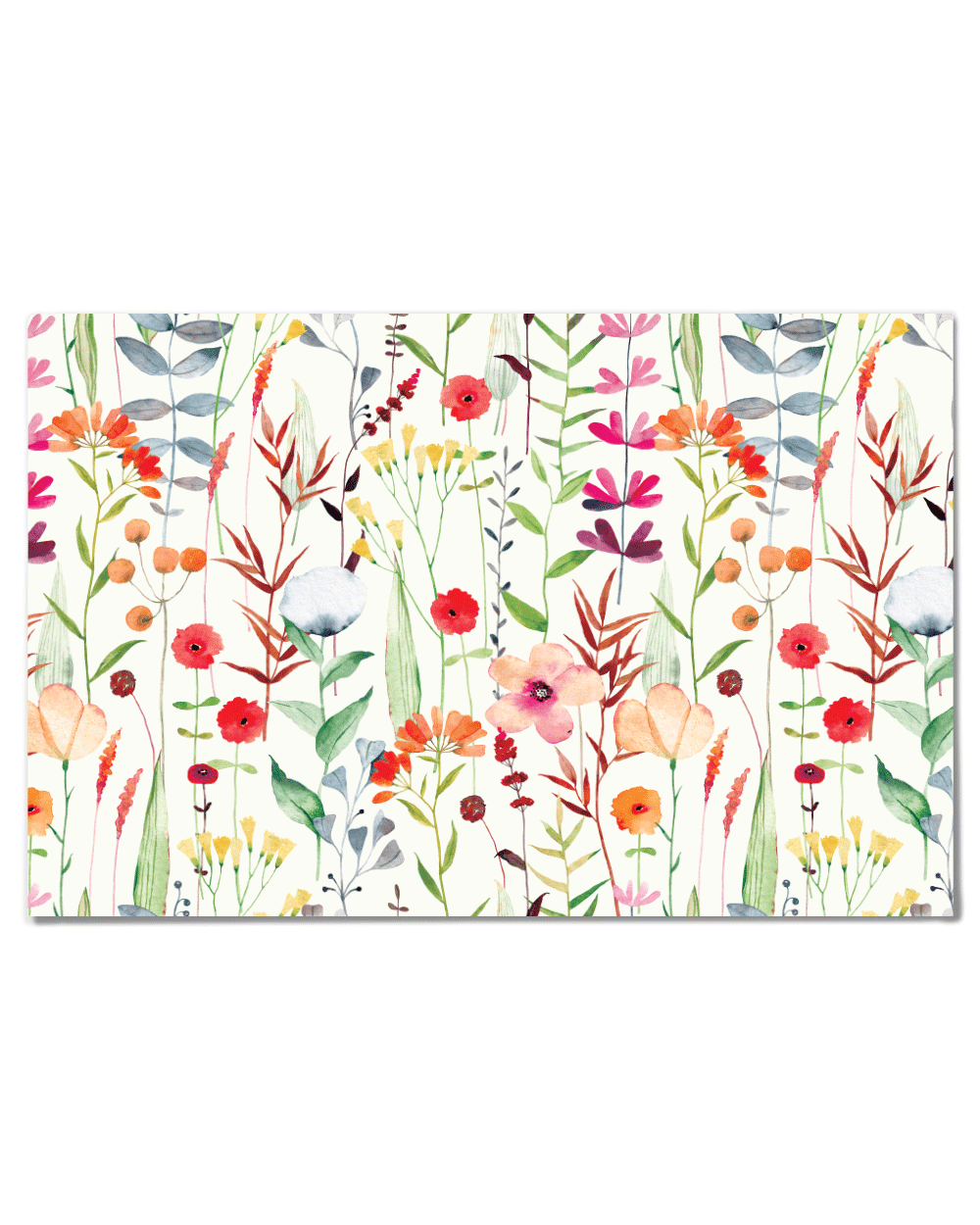 cosmos flowers-17"x11" 50pcs, Disposable Place Baby Showers, Bridal Shower Table Setting Seasonal Party Kitchen Home Decor Dining