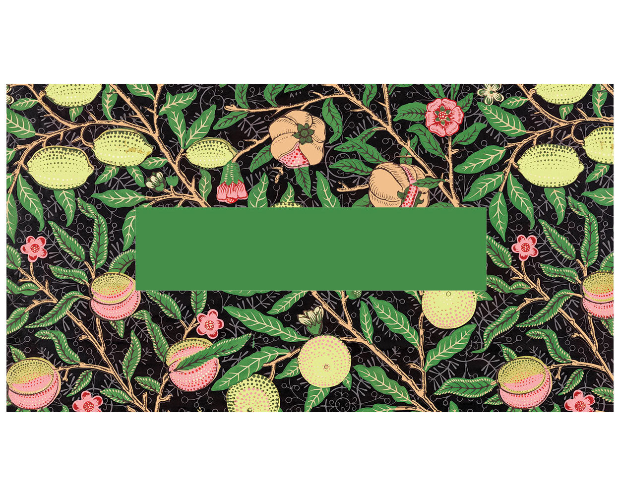 William Morris Fruit Pattern Beach Towel