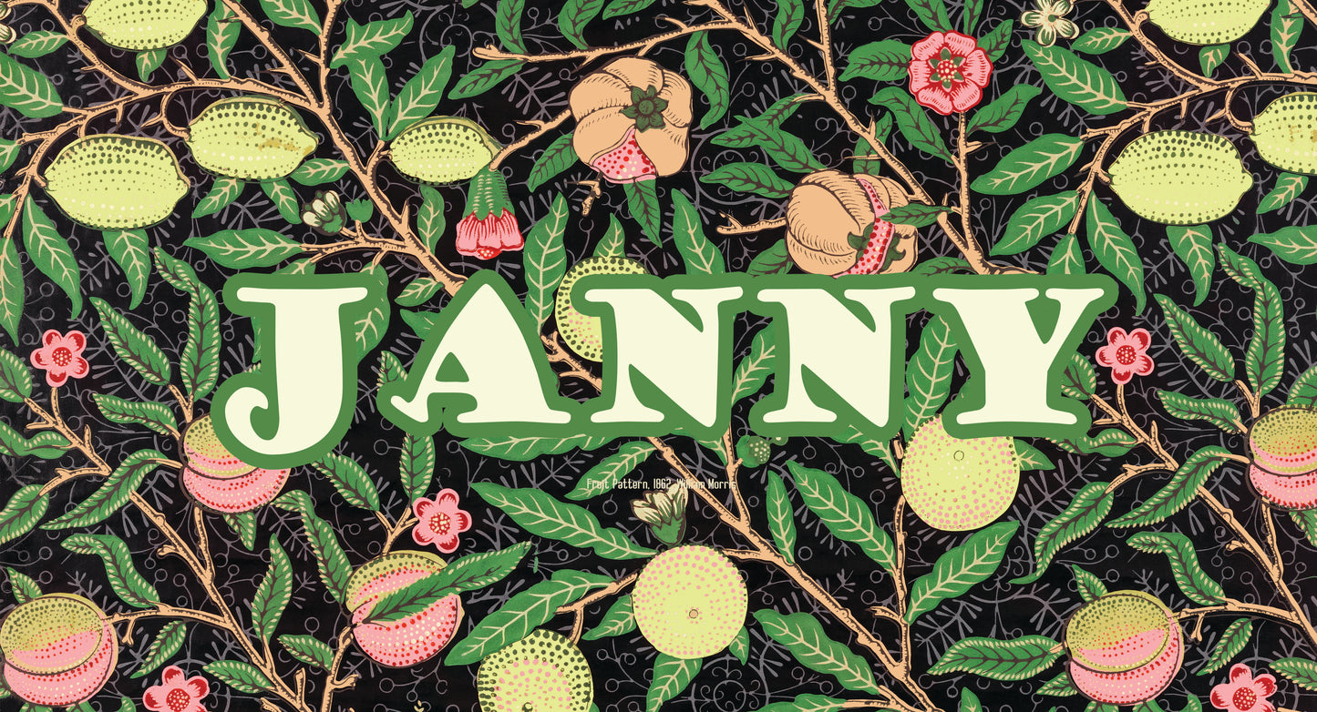 William Morris Fruit Pattern Beach Towel