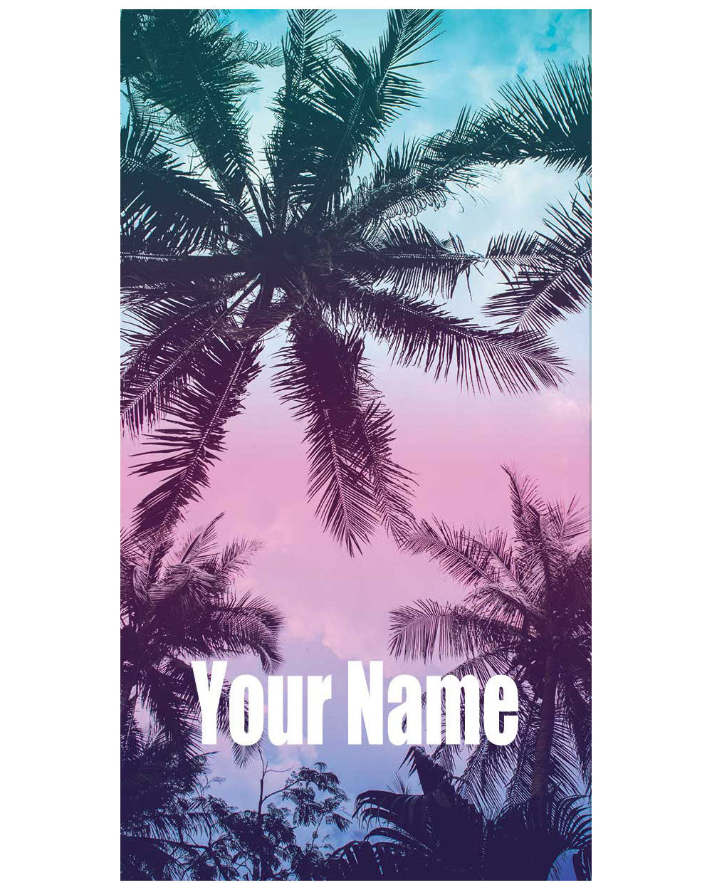 Palmtree Beach Towel Microfiber
