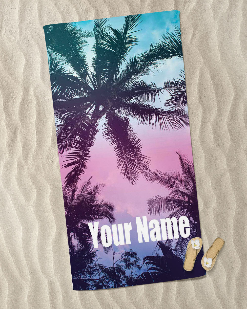 Palmtree Beach Towel Microfiber