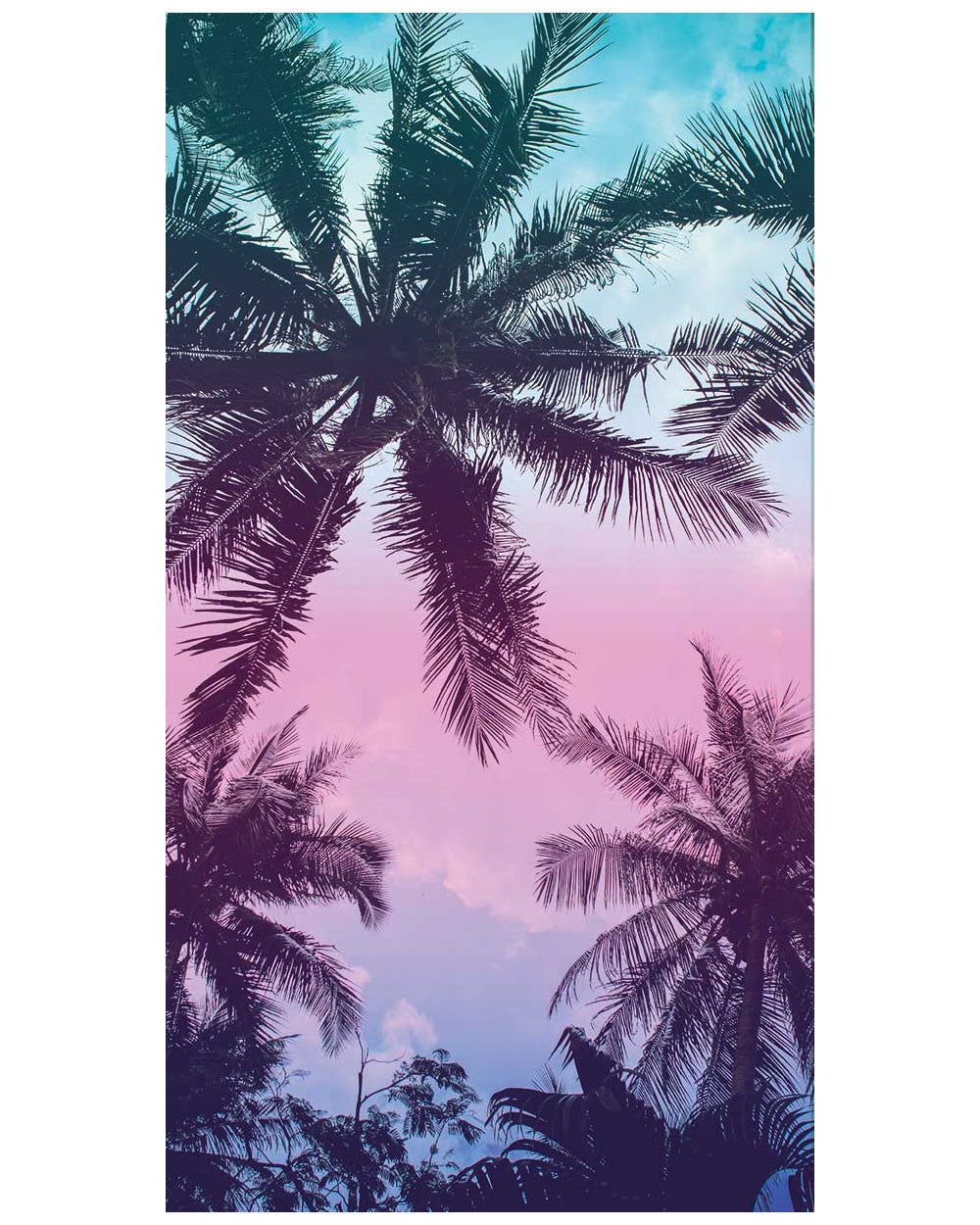 Palmtree Custom Beach Towel