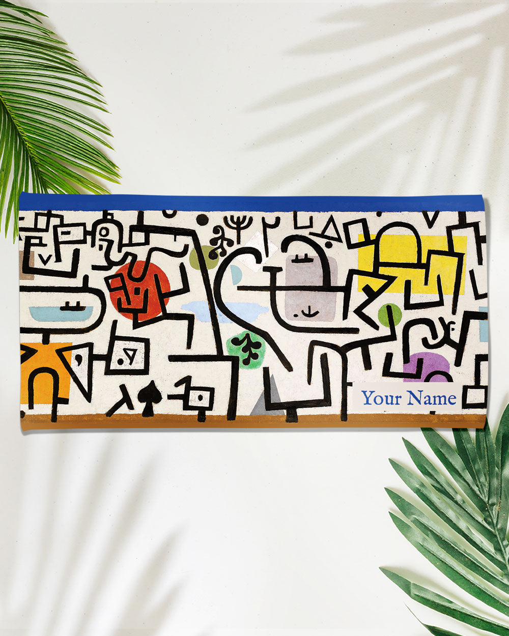 Paul Klee's work Beach Towel Microfiber