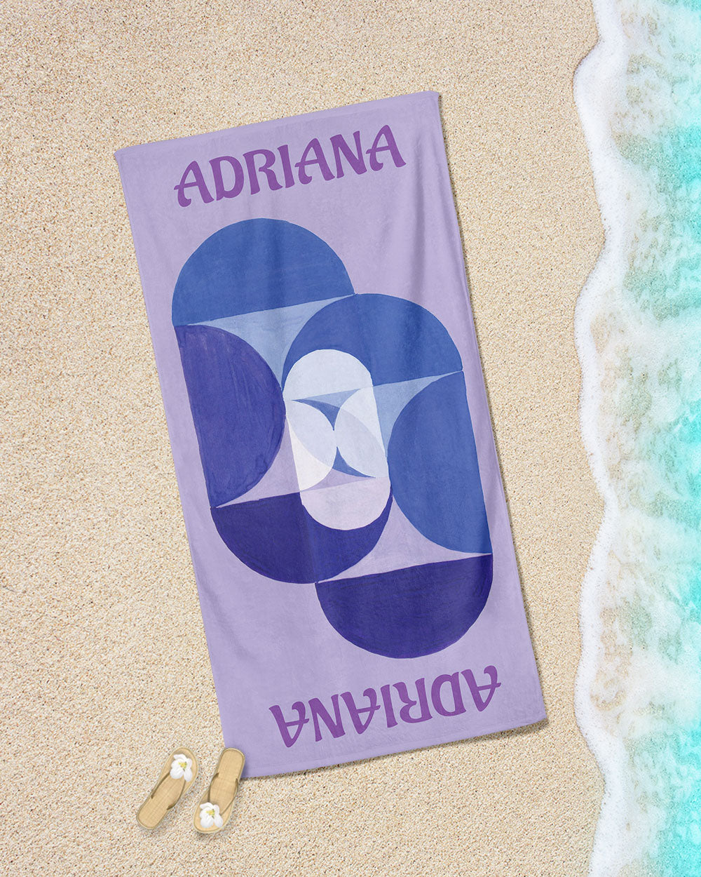 Joseph Schillinger's Key Blue Beach Towel Cotton/Microfiber