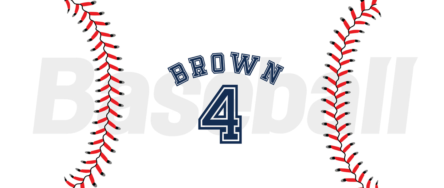 Baseball Cooling Towel -Both Side Print