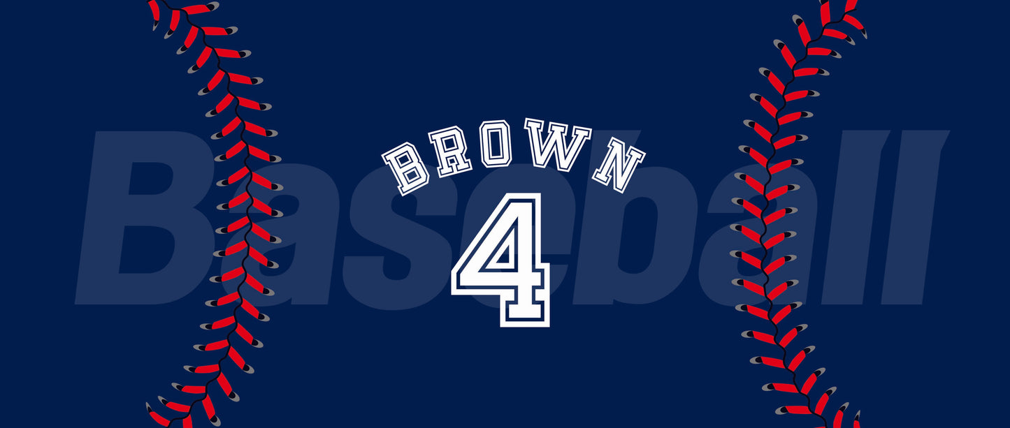 Baseball Cooling Towel -Both Side Print