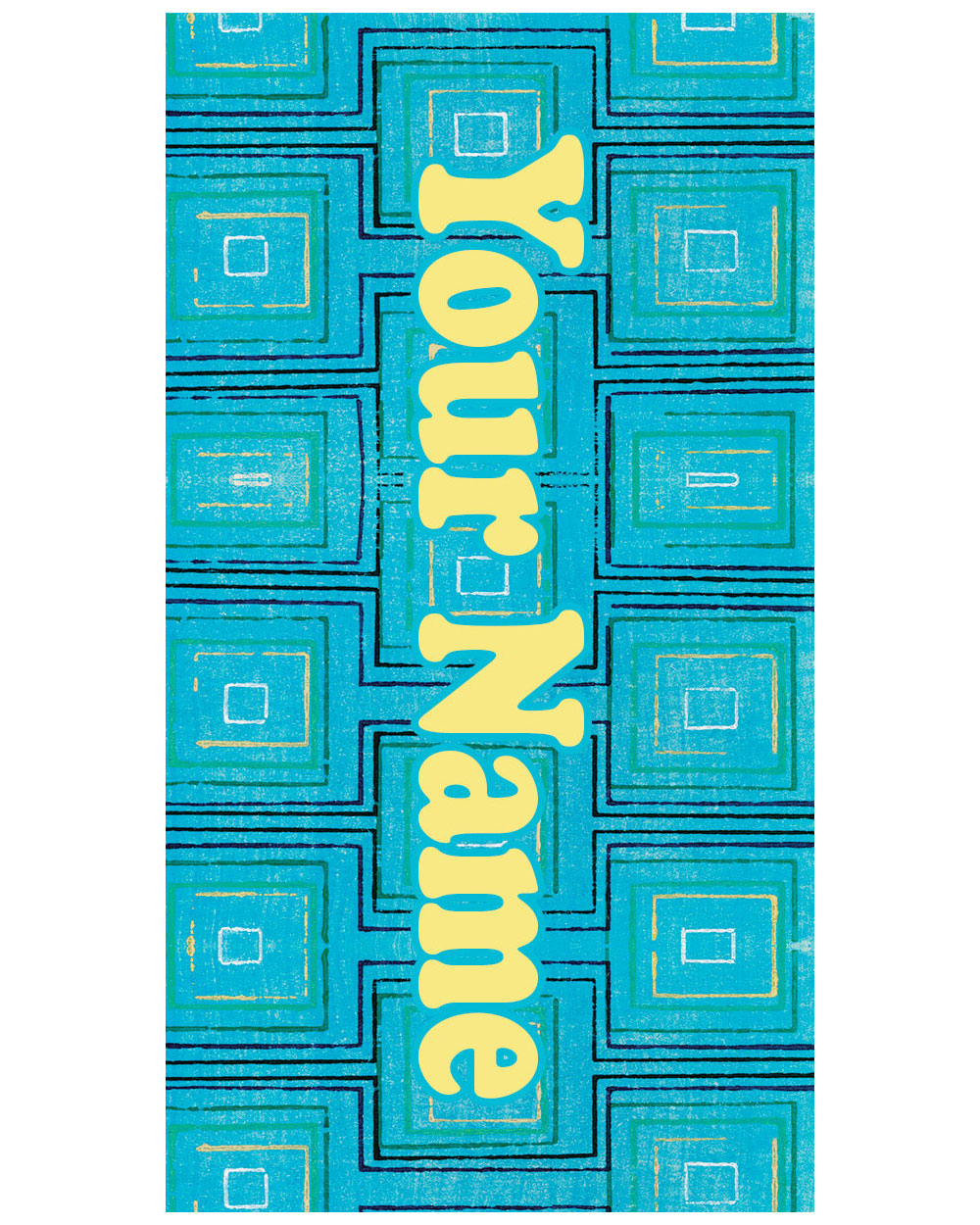 Furuya Korin's work Beach Towel