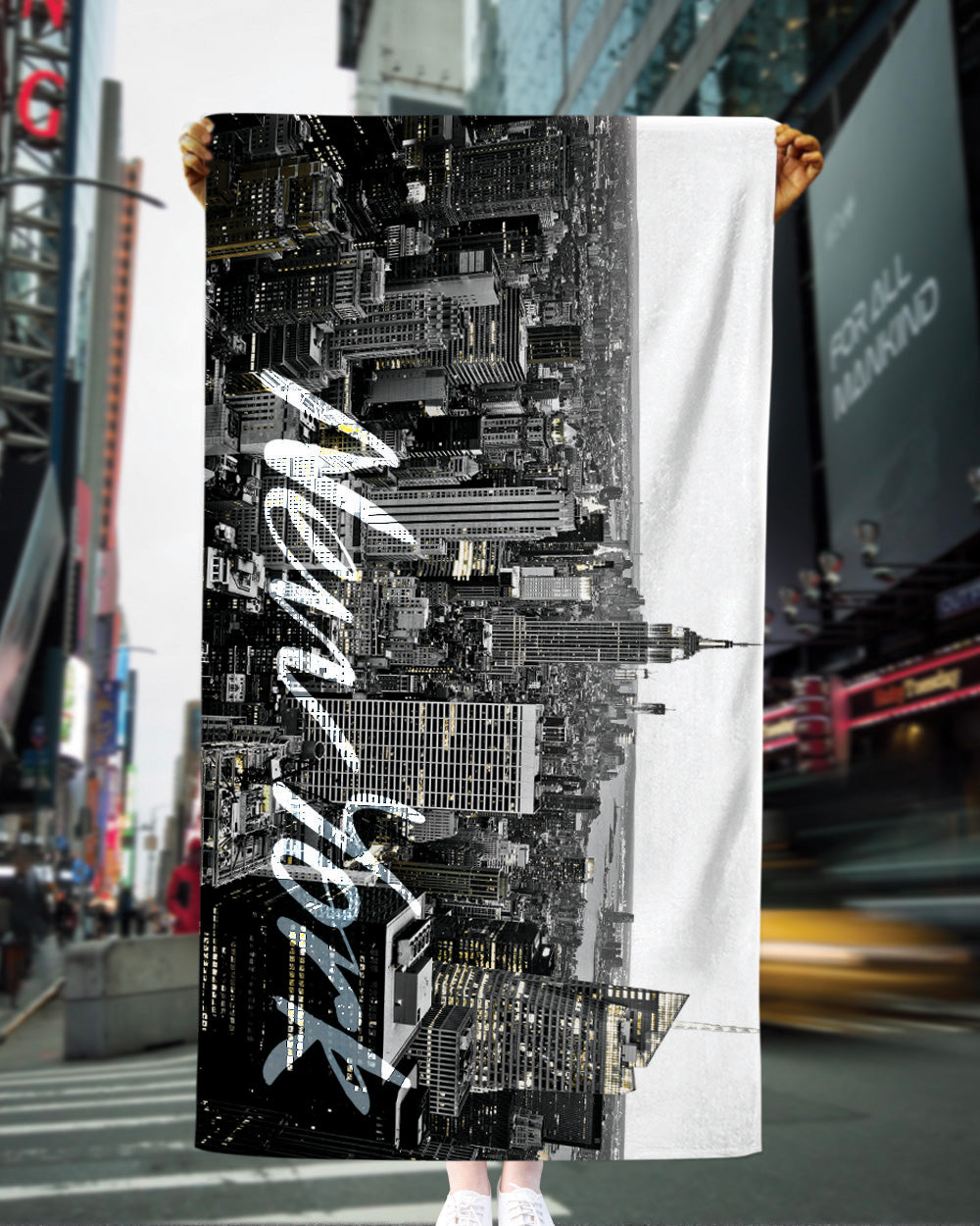 New York Beach Towel