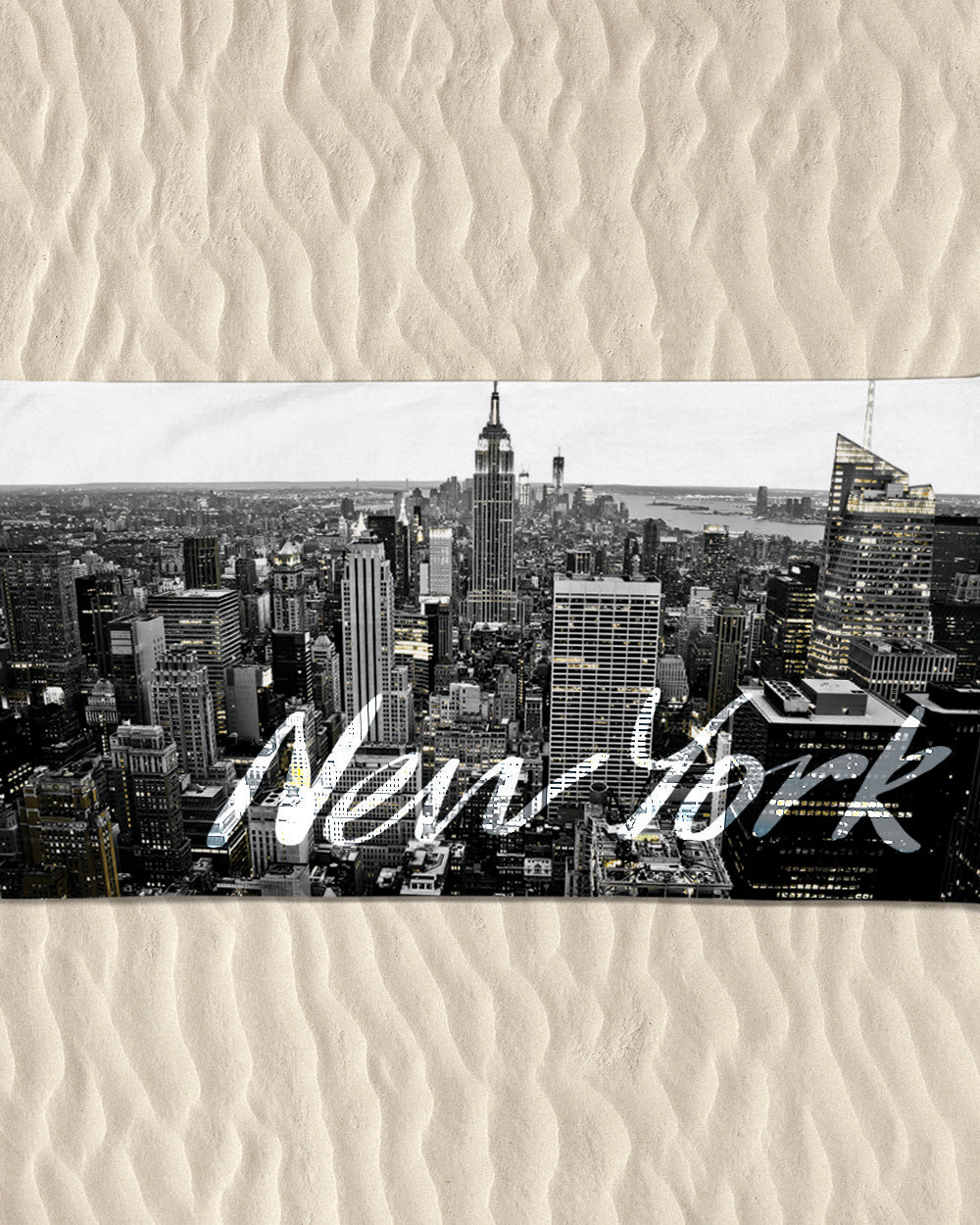 New York Beach Towel