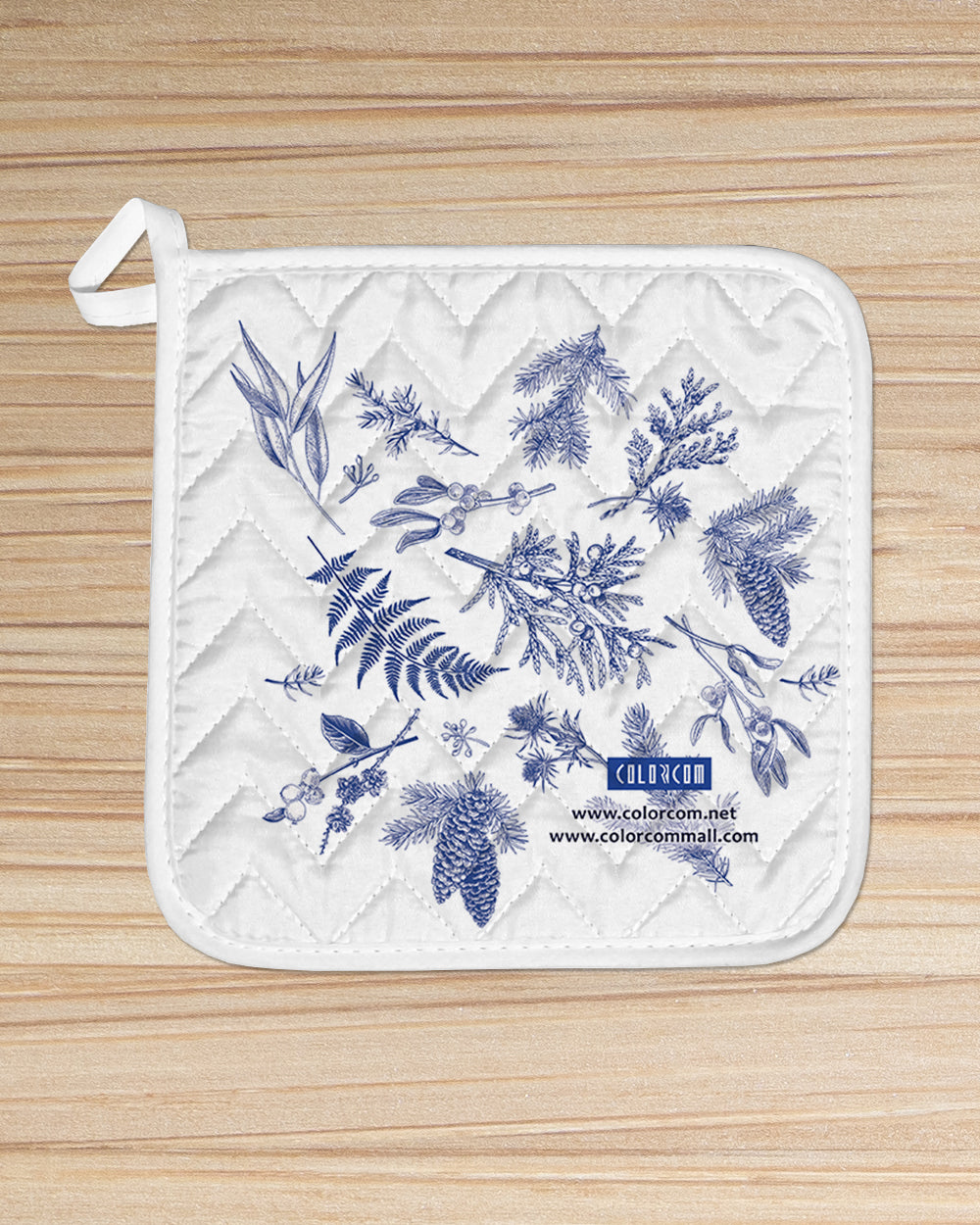 Leaves Pot Holder (SIZE 8"X 8")