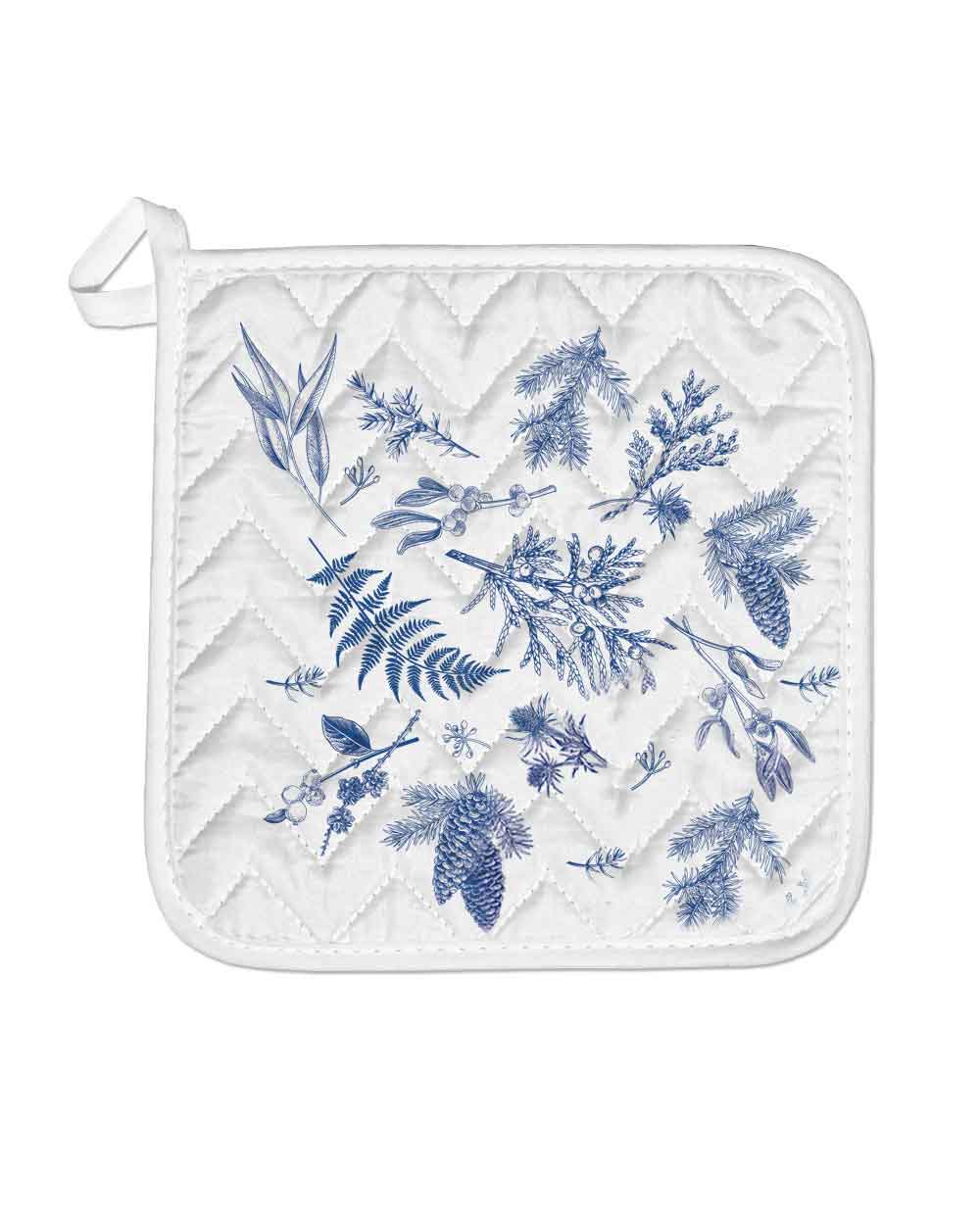 Leaves Pot Holder (SIZE 8"X 8")