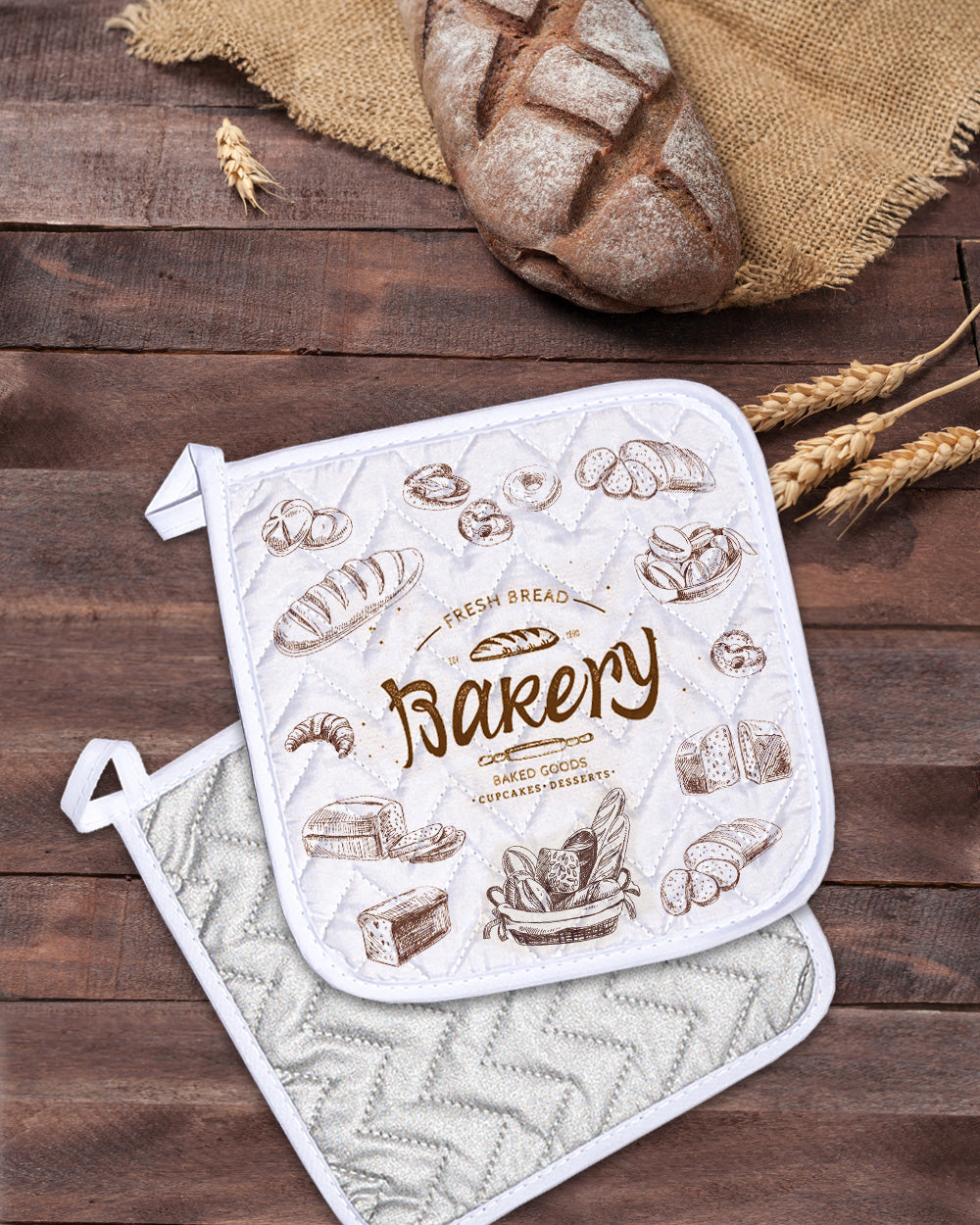 Bakery Pot Holder (SIZE 8"X 8")