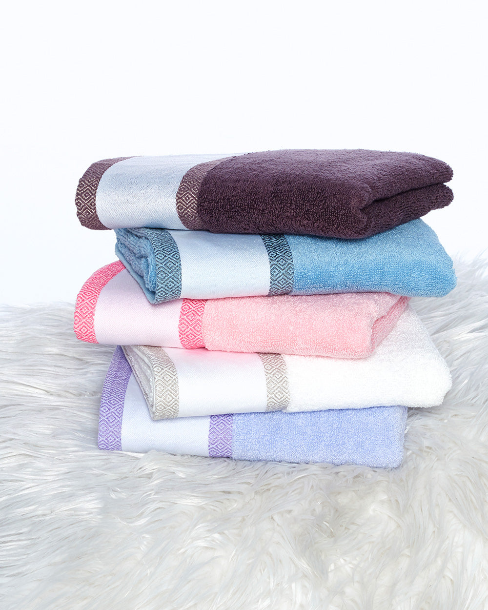 Blue Hand Towel (SIZE 16"X 32")