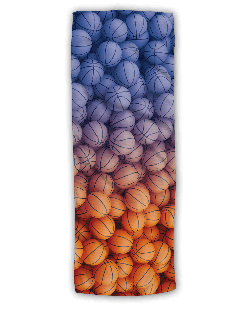 Basketballs Cooling Towel (SIZE 12"X 31")