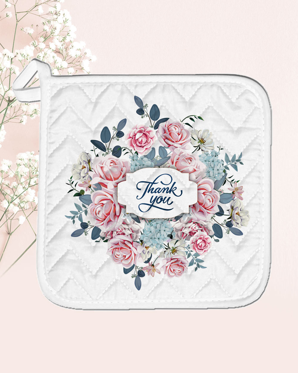 Thank you Pot Holder (SIZE 8"X 8")