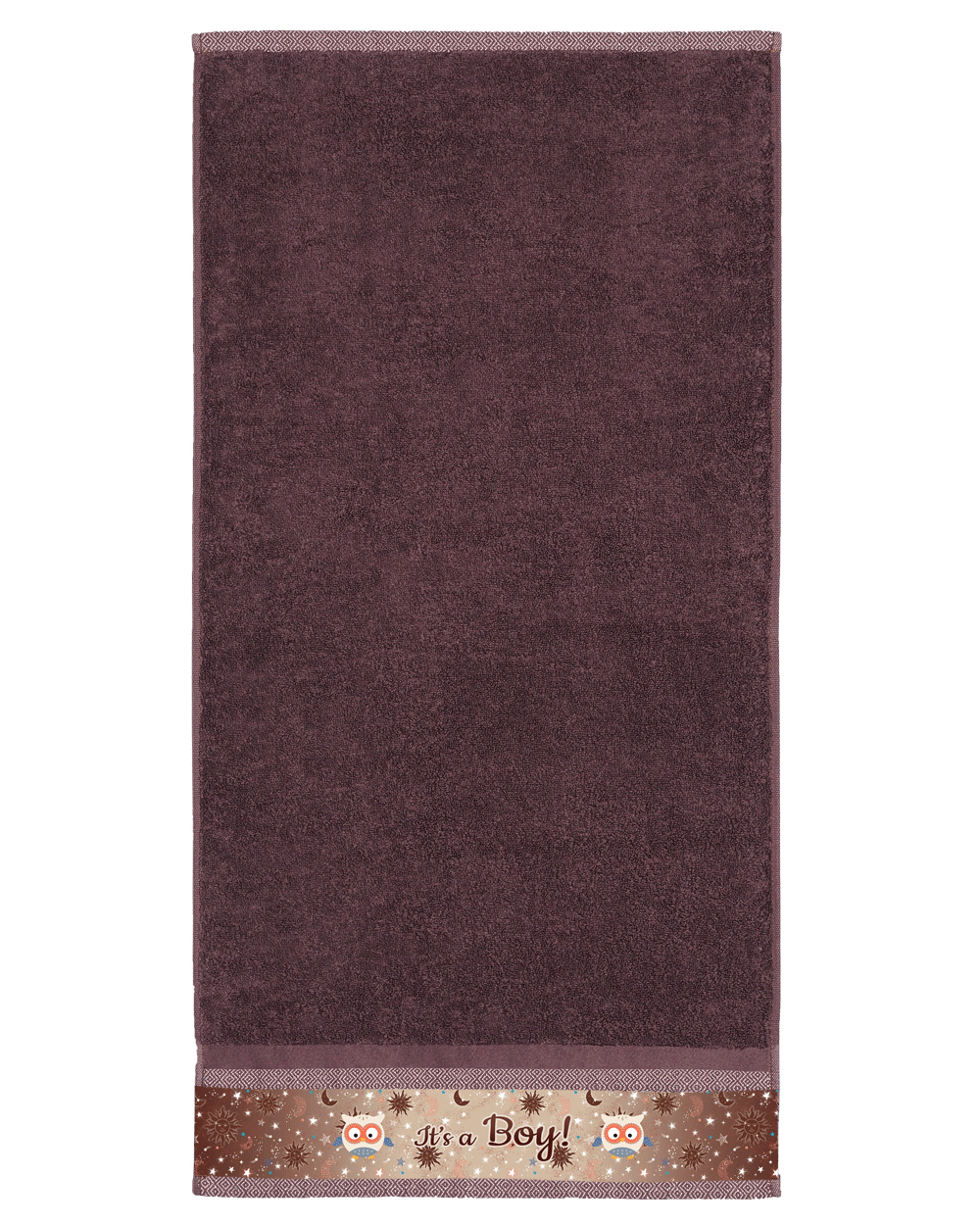 Brown Hand Towel (SIZE 16"X 32")