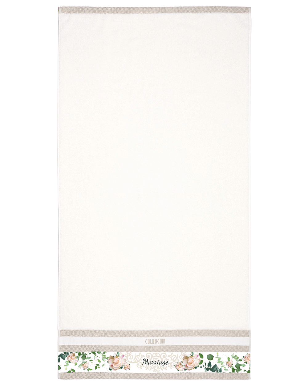 Ivory Bath Towel (SIZE 27"X 53")