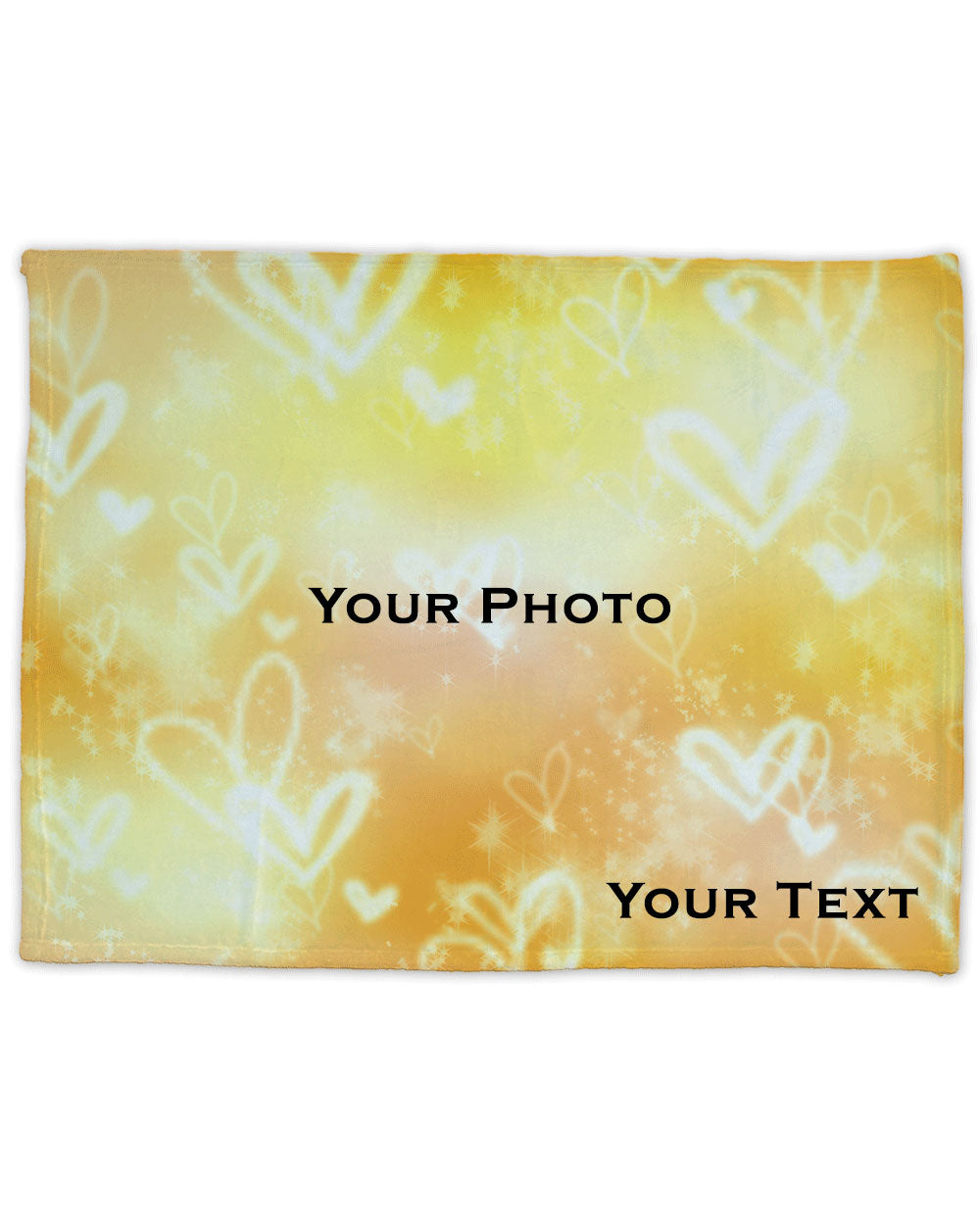 Yellow Heart Patten Minky