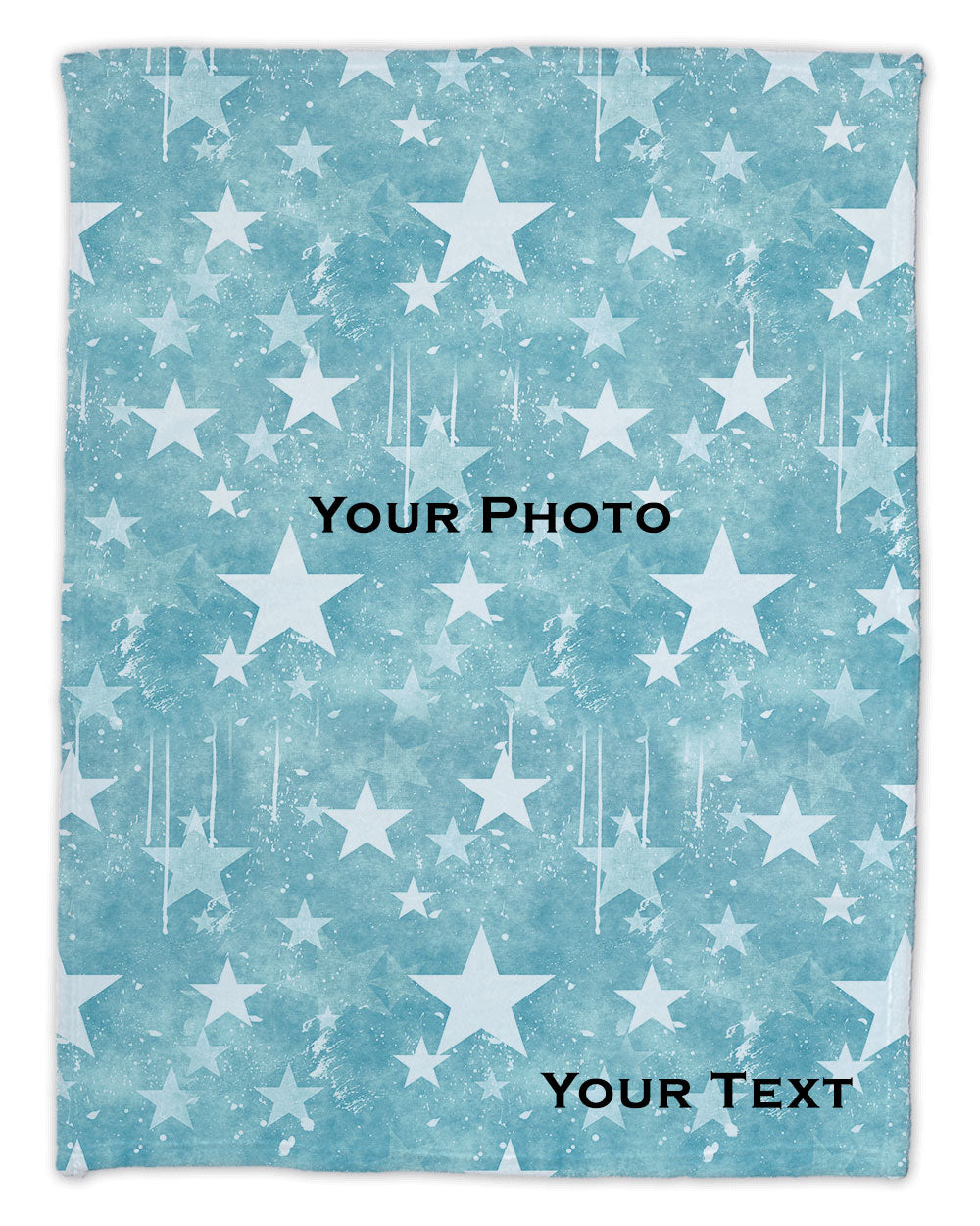 Blue Stars Minky
