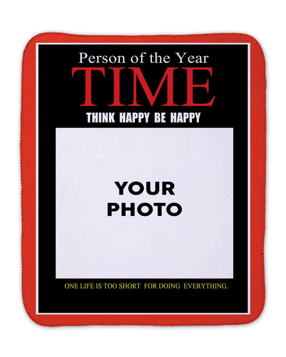 Time Magazine Photo Sherpa Blanket