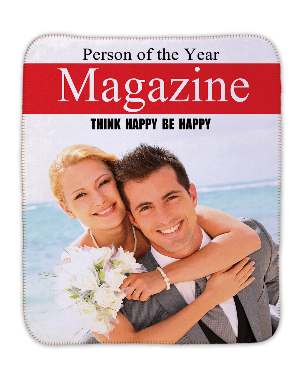 Magazine Photo Sherpa Blanket
