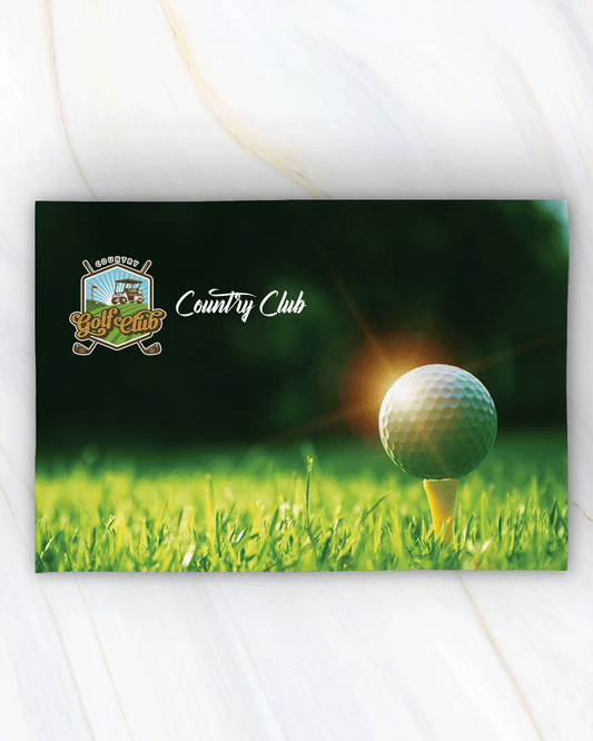 Golf Ball Rally Towel (SIZE 17"X 11")