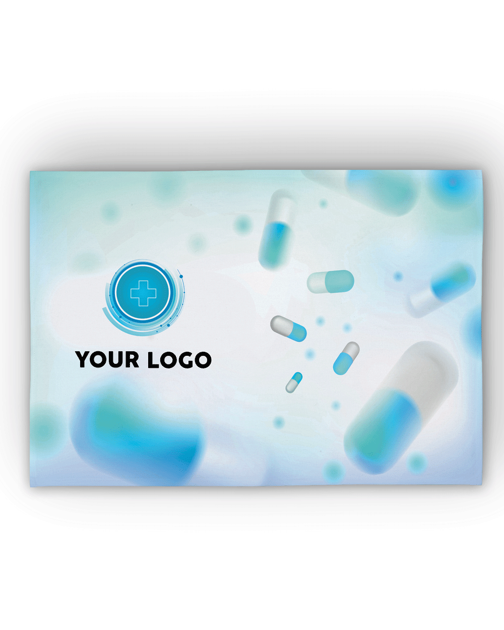 Blue Pills Golf Towel (SIZE 25"x 16")