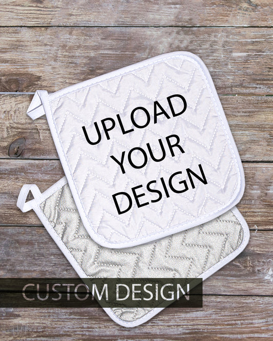 Custom Design Pot Holder  (SIZE 8"X 8")