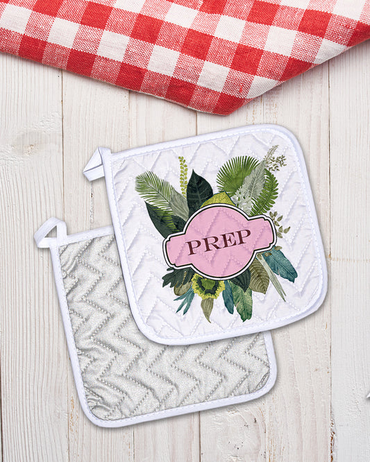 Tropical Pink Pot Holder (SIZE 8"X 8")