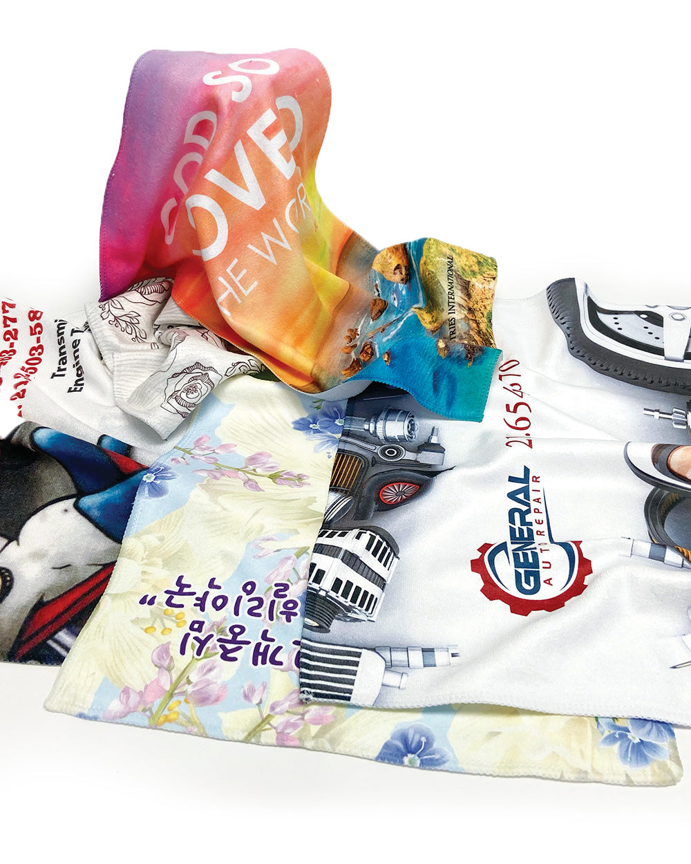 Faith Hope Love Rally Towel (Size 11"x17")