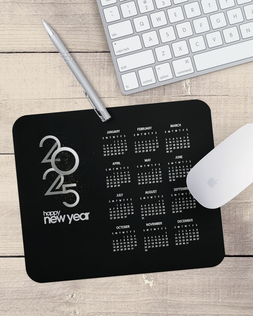 2025 year balloon Mouse Pad with Nonslip Base (SIZE 8"x9")