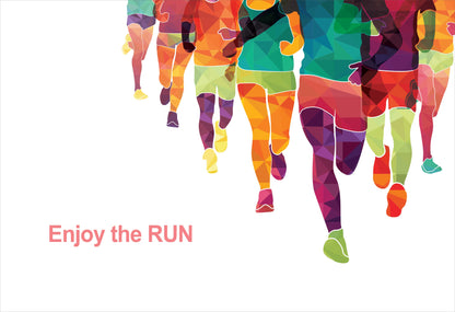 Enjoy the Run Rally Towel (SIZE 17"X 11")