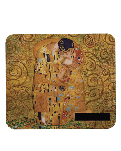 KLIMT’S KISS Mouse Pad with Nonslip Base (SIZE 8"x9")