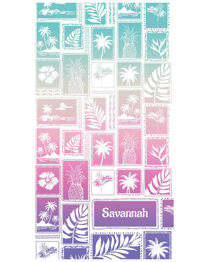 Summer Vibes Beach Towel Microfiber