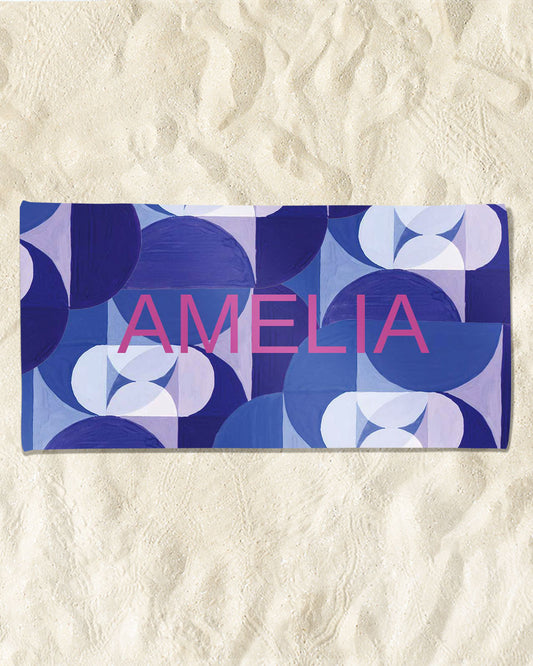 Joseph Schillinger's Key Blue Beach Towel Microfiber
