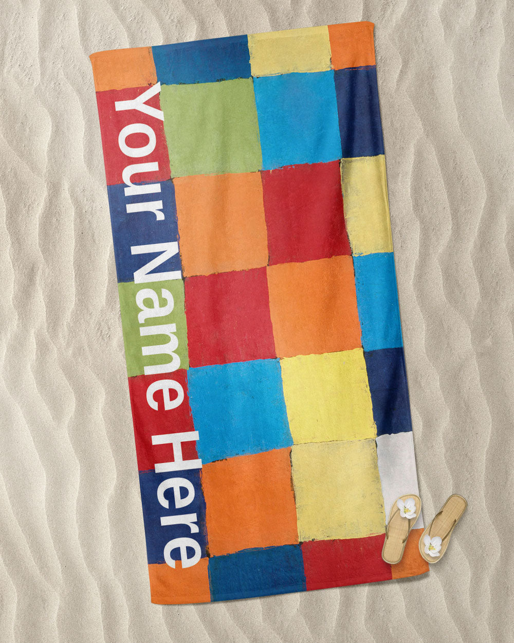 Paul Klee's work Beach Towel Microfiber