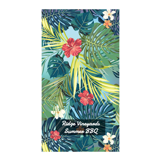 Palm Leaves Beach Towel