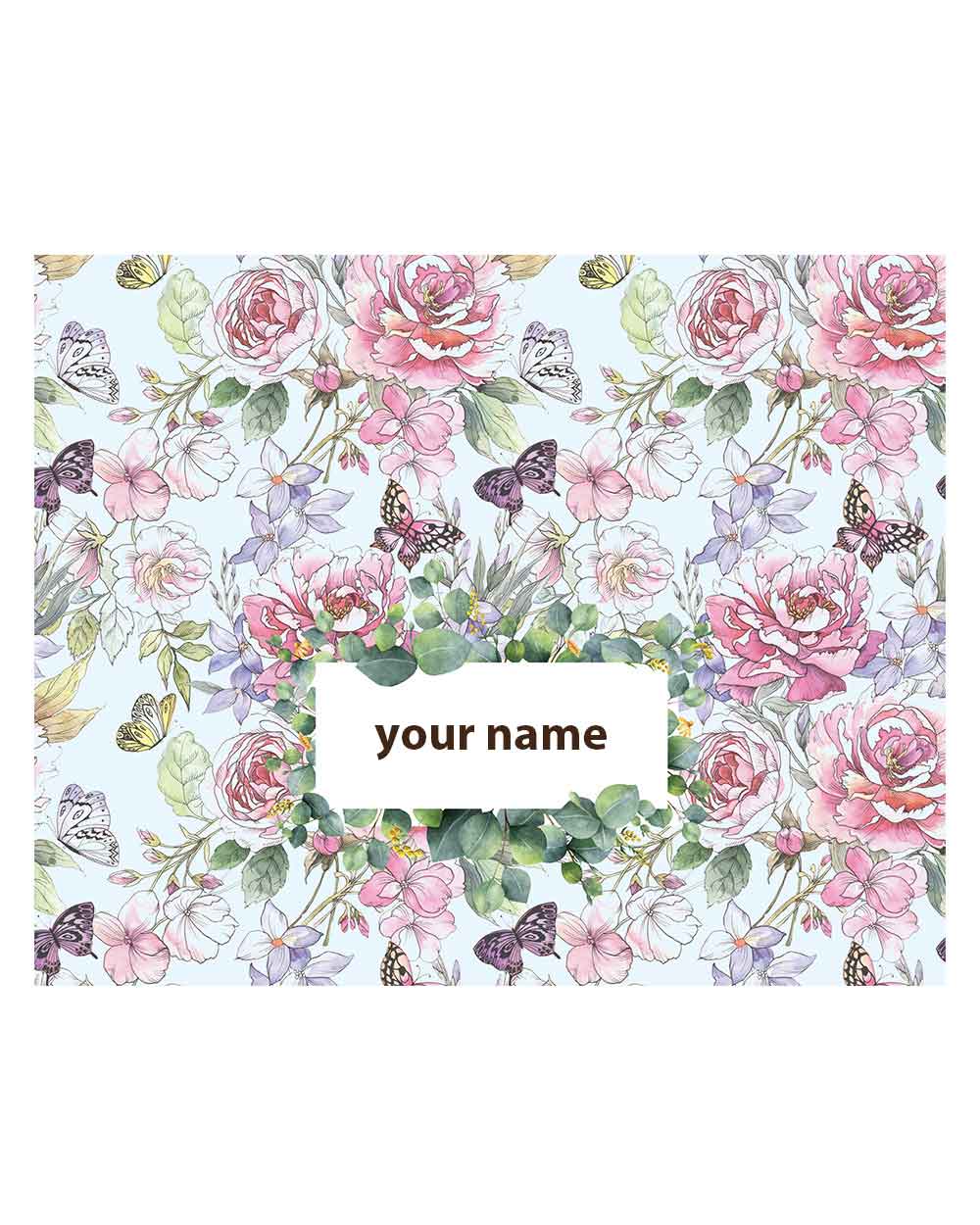 Meadow Floral Minky