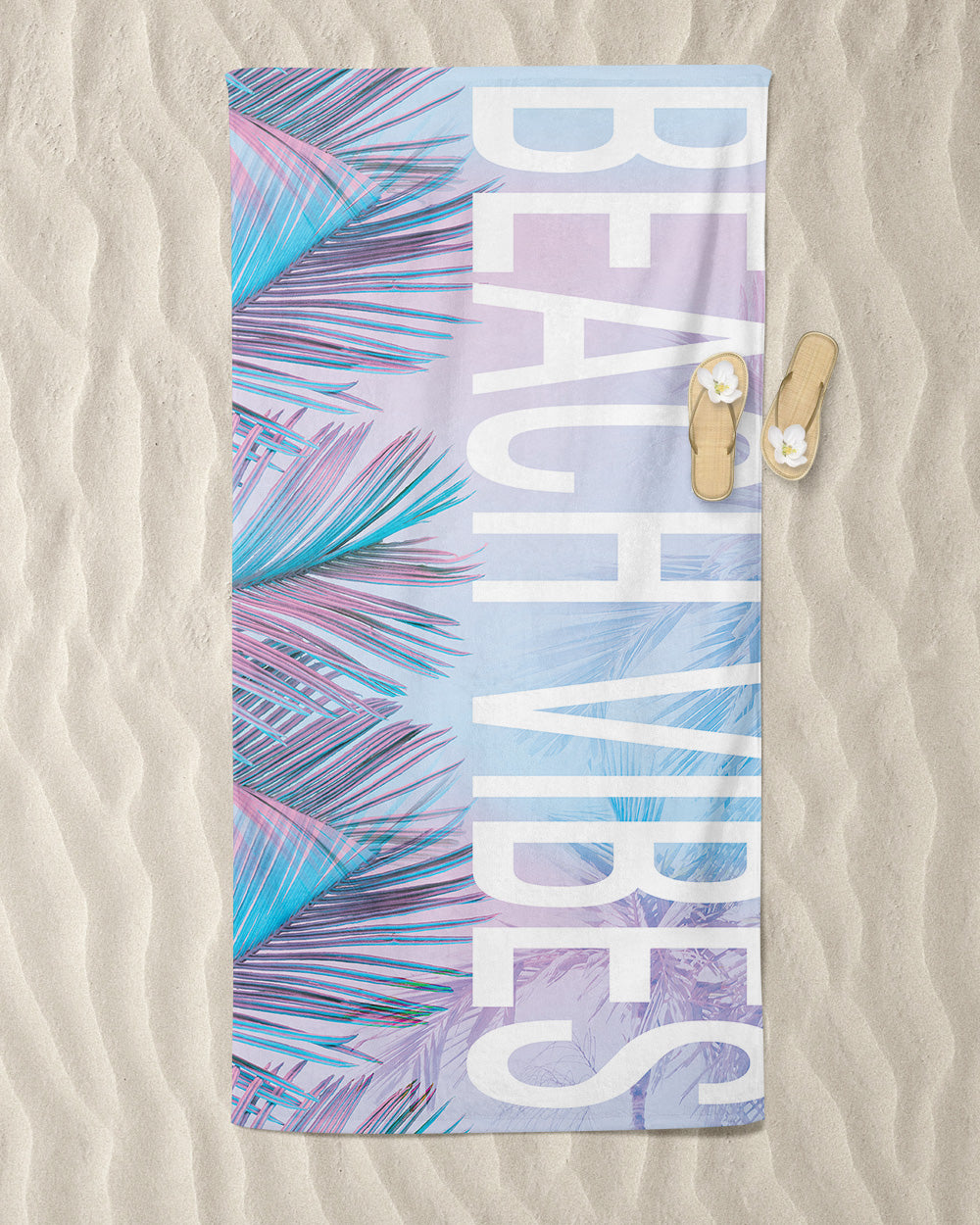 Beach Vibes Beach Towel