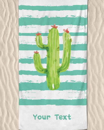 Cactus Beach Towel