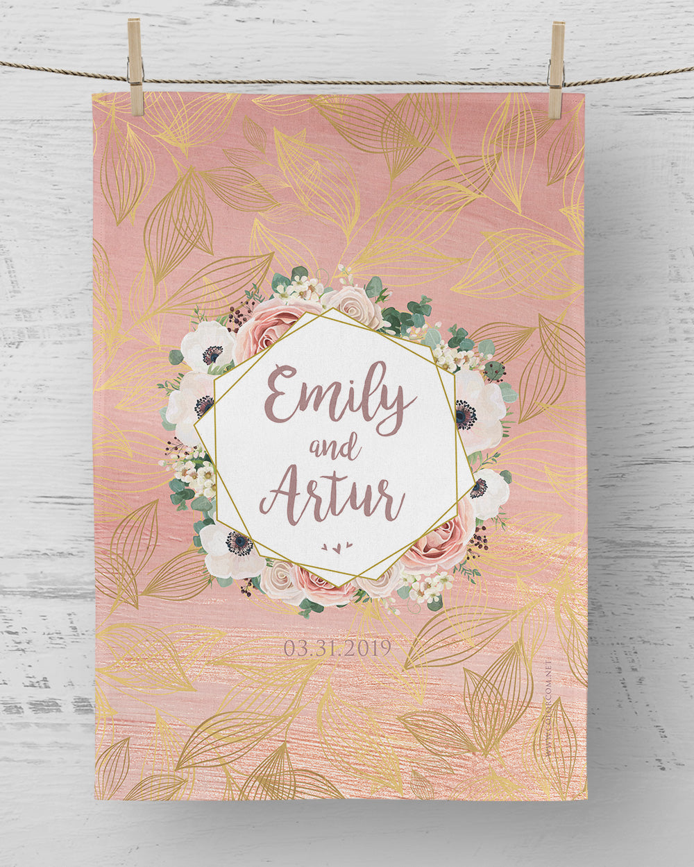 Emily Rally Towel (SIZE 11"X17")