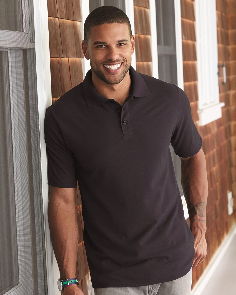 Hanes - X-Temp Piqué Sport Shirt with Fresh IQ - 055P