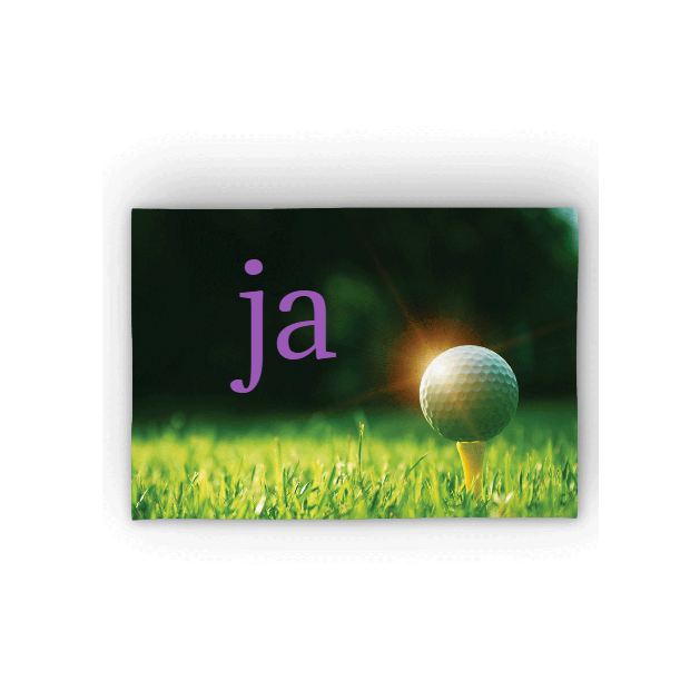 Golf Ball Rally Towel (SIZE 17"X 11")