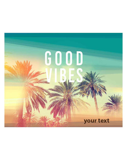 Good Vibes Minky Blanket Horizontal