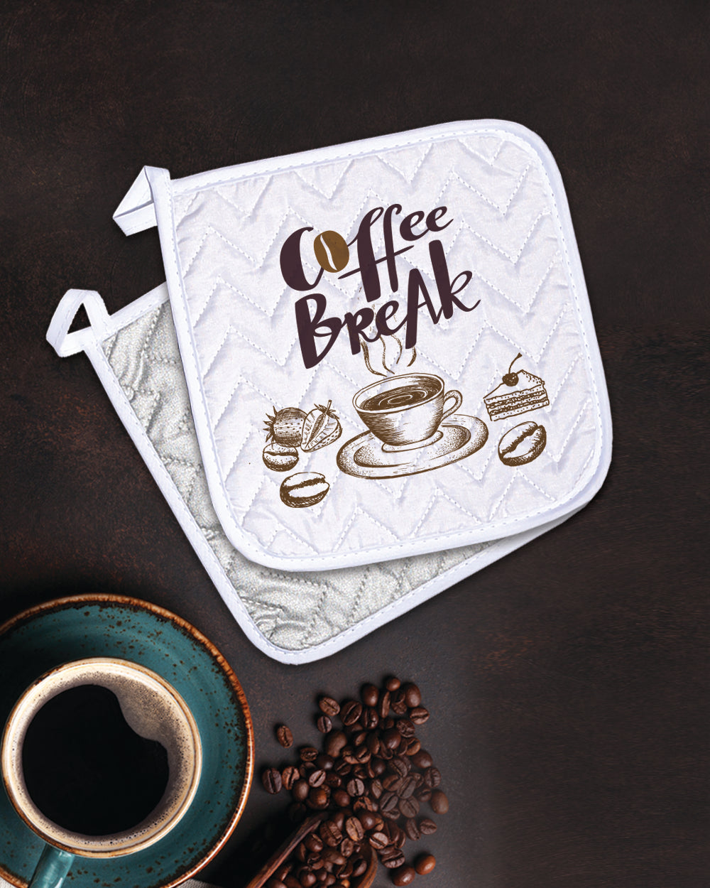 Coffee Pot Holder  (SIZE 8"X 8")