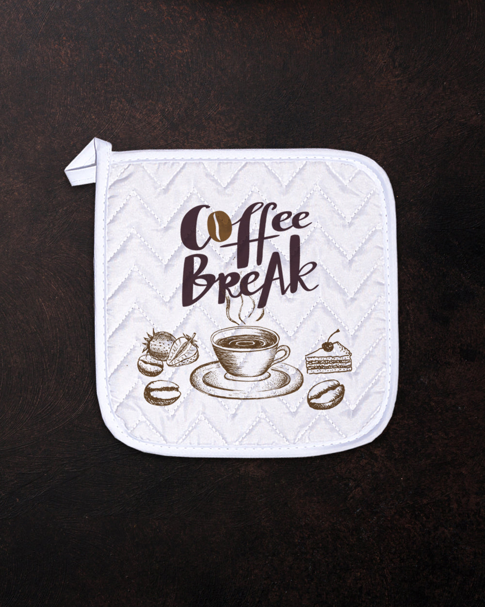 Coffee Pot Holder  (SIZE 8"X 8")