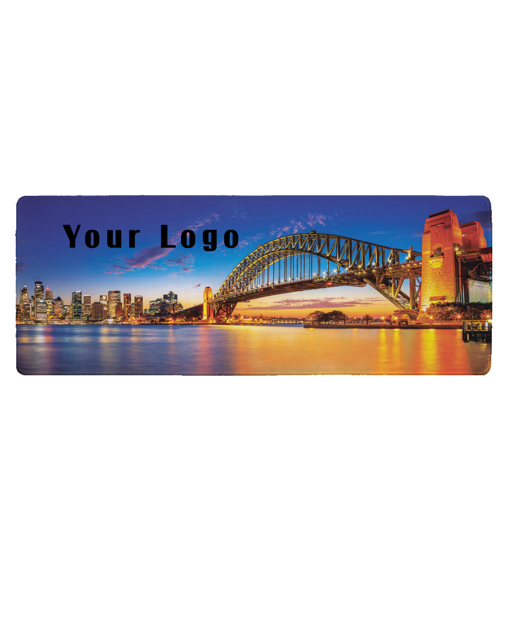 Bridge Mouse Pad with Nonslip Base (SIZE 12"X 31")